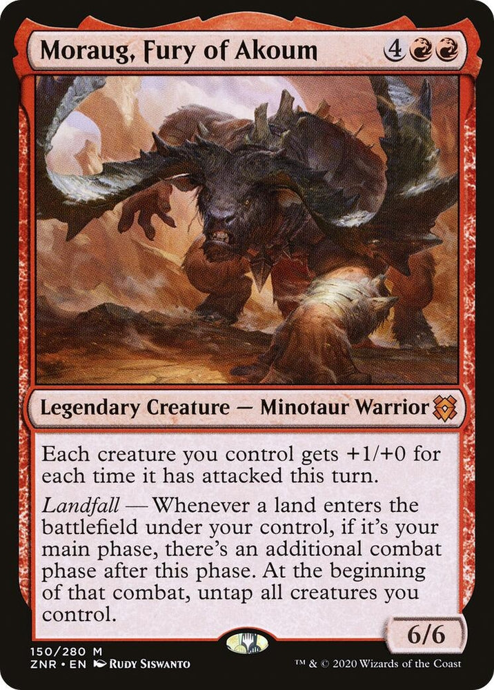 Image for Moraug, Fury of Akoum (150) [Zendikar Rising]