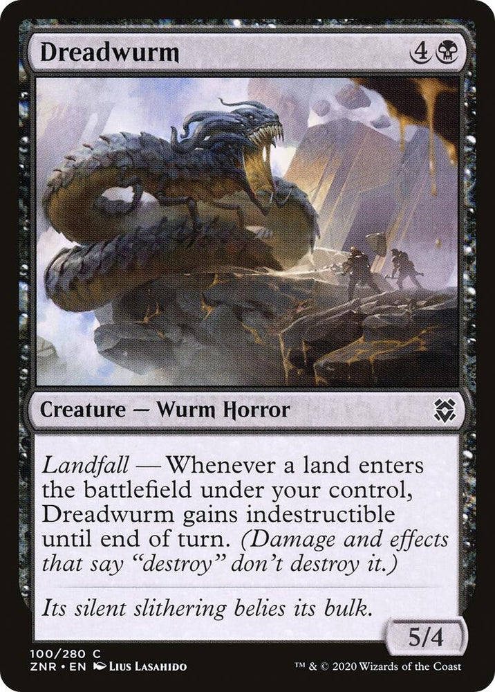 Image for Dreadwurm (100) [Zendikar Rising]