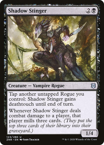 Image for Shadow Stinger (123) [Zendikar Rising]