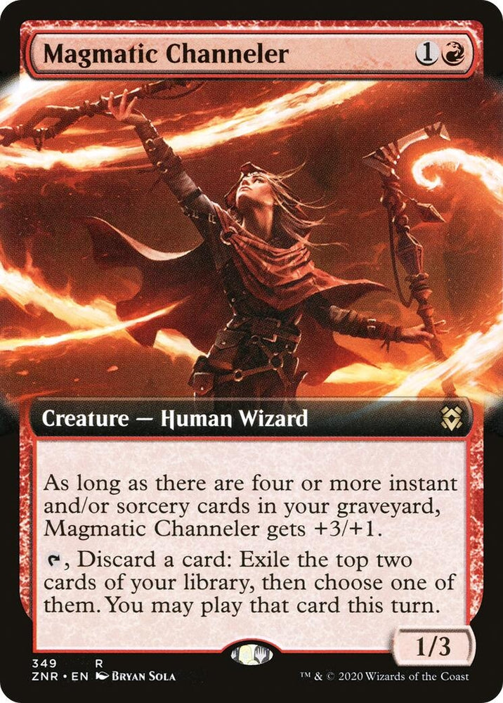 Image for Magmatic Channeler (Extended Art) (349) [Zendikar Rising]