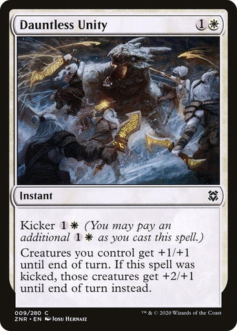 Image for Dauntless Unity (9) [Zendikar Rising]