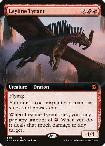 Image for Leyline Tyrant (Extended Art) (348) [Zendikar Rising]