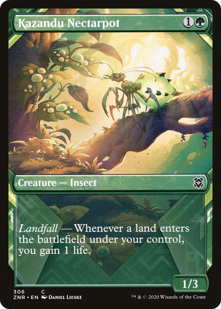 Image for Kazandu Nectarpot (Showcase) (306) [Zendikar Rising]