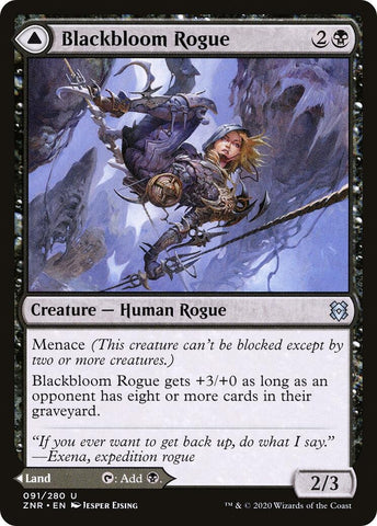 Image for Blackbloom Rogue (91) [Zendikar Rising]