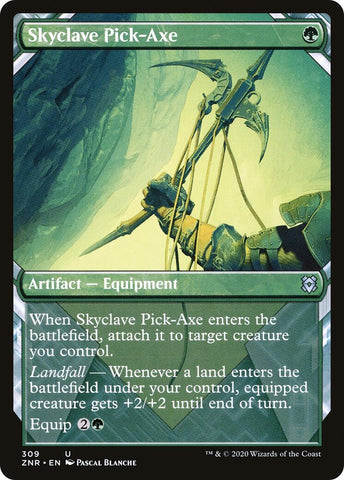 Image for Skyclave Pick-Axe (Showcase) (309) [Zendikar Rising]