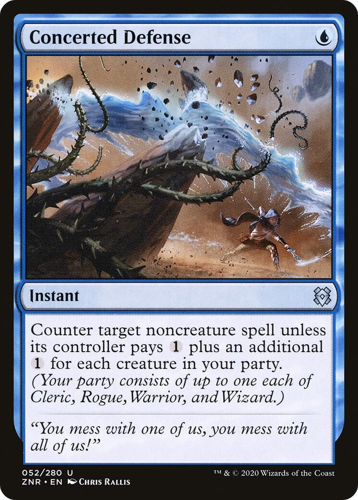 Image for Concerted Defense (52) [Zendikar Rising]