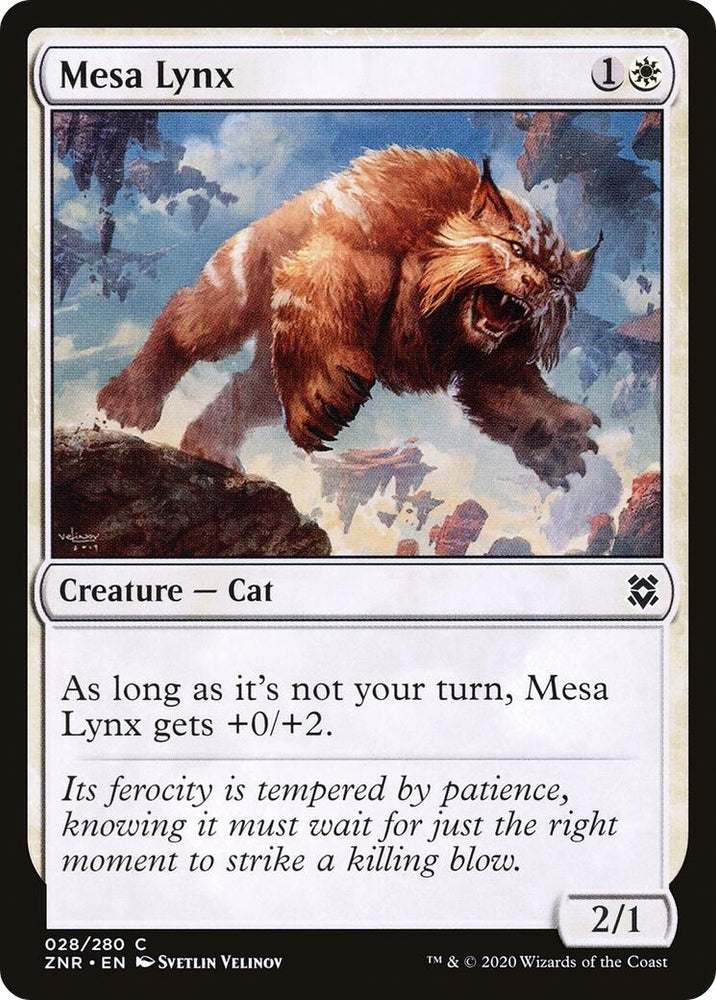 Image for Mesa Lynx (28) [Zendikar Rising]