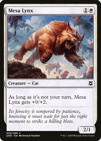 Image for Mesa Lynx (28) [Zendikar Rising]