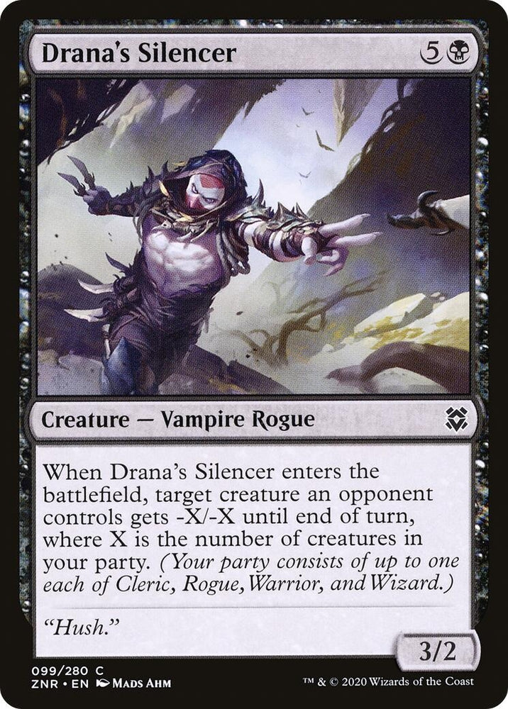 Image for Drana's Silencer (99) [Zendikar Rising]