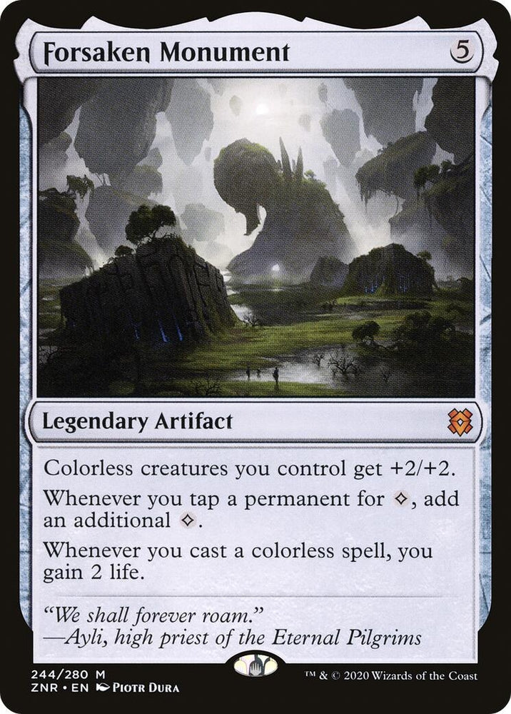 Image for Forsaken Monument (244) [Zendikar Rising]