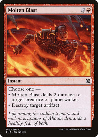 Image for Molten Blast (149) [Zendikar Rising]