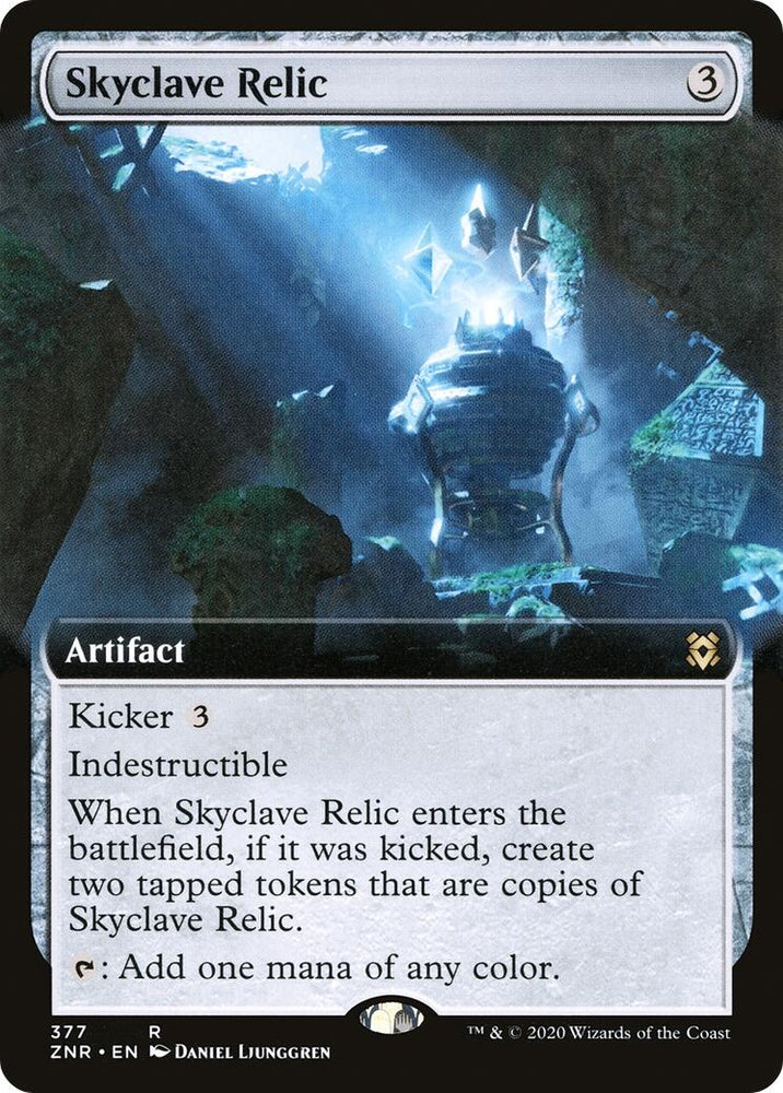 Image for Skyclave Relic (Extended Art) (377) [Zendikar Rising]