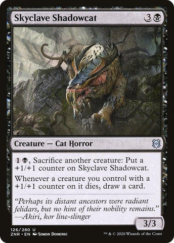Image for Skyclave Shadowcat (126) [Zendikar Rising]