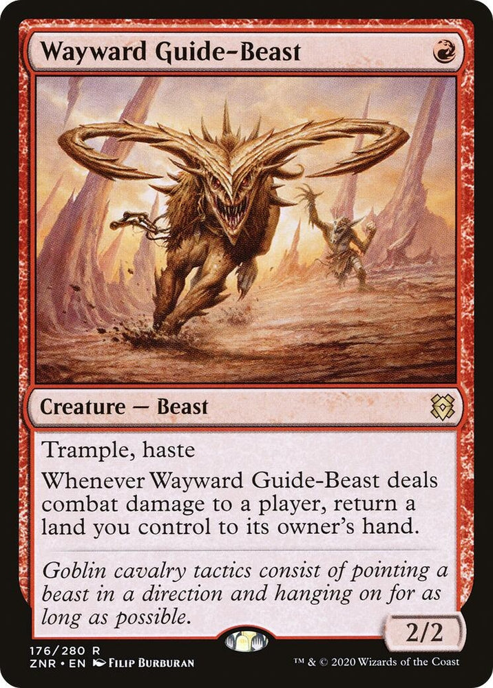 Image for Wayward Guide-Beast (176) [Zendikar Rising]