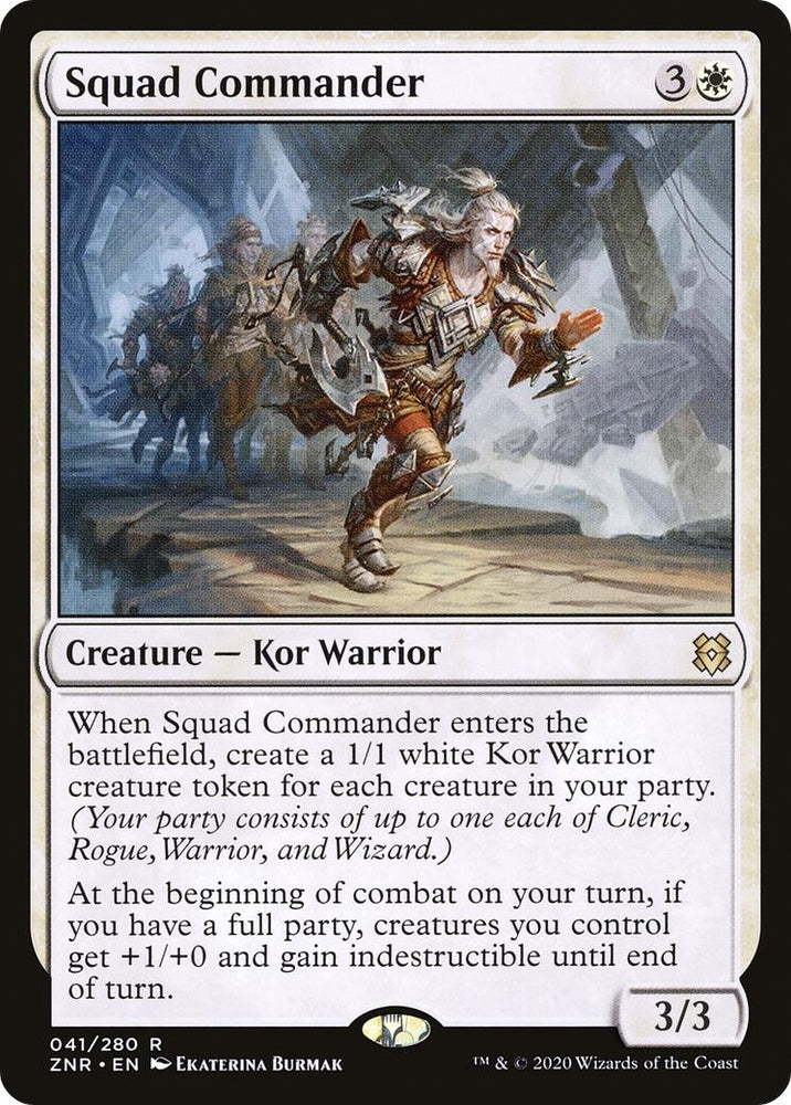 Image for Squad Commander (41) [Zendikar Rising]