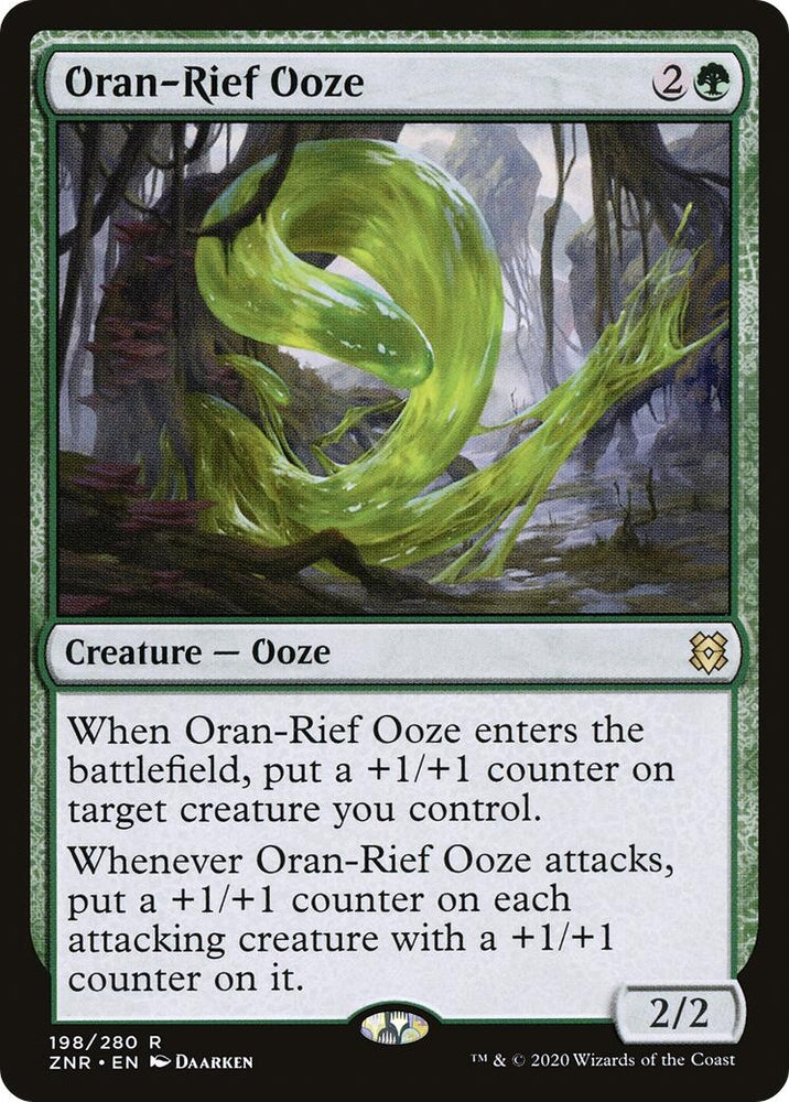 Image for Oran-Rief Ooze (198) [Zendikar Rising]