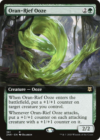 Image for Oran-Rief Ooze (Extended Art) (361) [Zendikar Rising]
