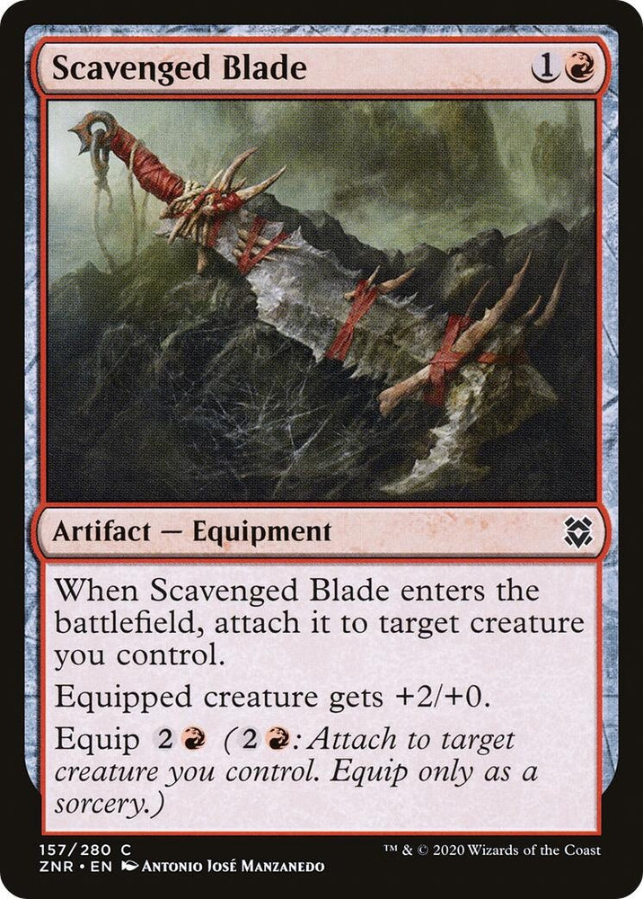 Image for Scavenged Blade (157) [Zendikar Rising]