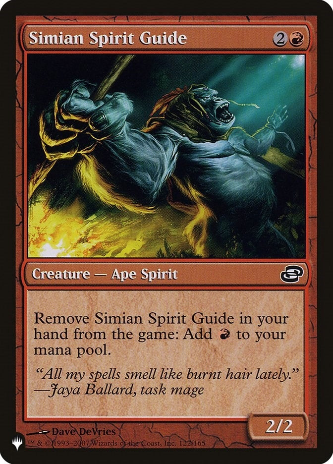 Image for Simian Spirit Guide (122) [The List Reprints]