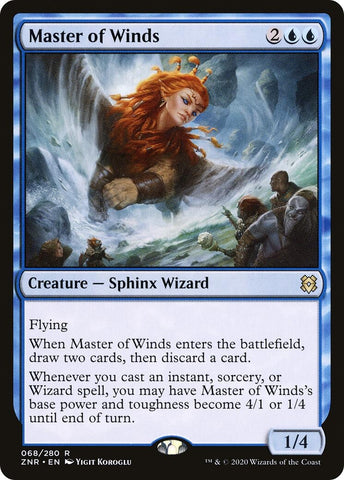 Image for Master of Winds (68) [Zendikar Rising]
