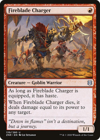 Image for Fireblade Charger (139) [Zendikar Rising]