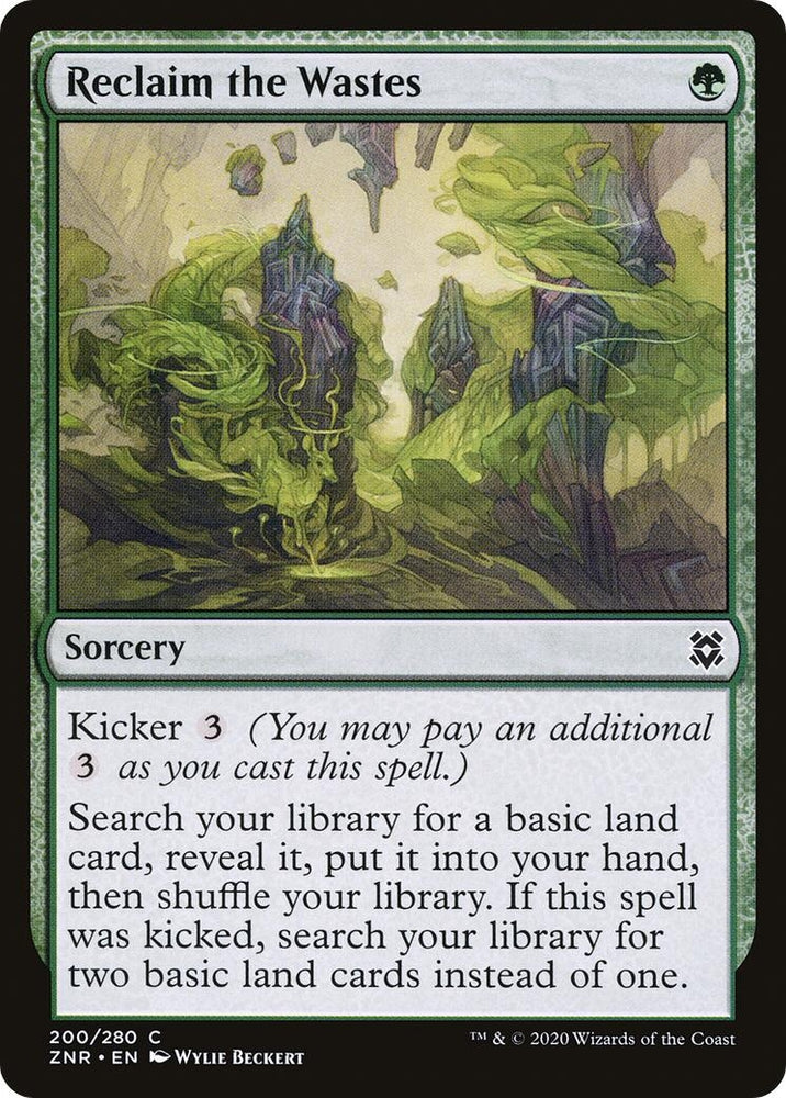 Image for Reclaim the Wastes (200) [Zendikar Rising]