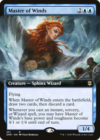 Image for Master of Winds (Extended Art) (331) [Zendikar Rising]