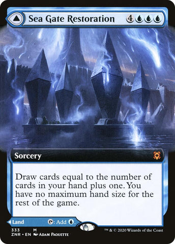 Image for Sea Gate Restoration (Extended Art) (333) [Zendikar Rising]