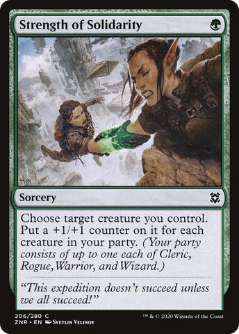 Image for Strength of Solidarity (206) [Zendikar Rising]