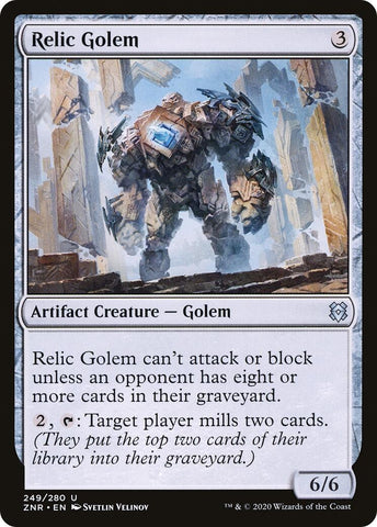 Image for Relic Golem (249) [Zendikar Rising]
