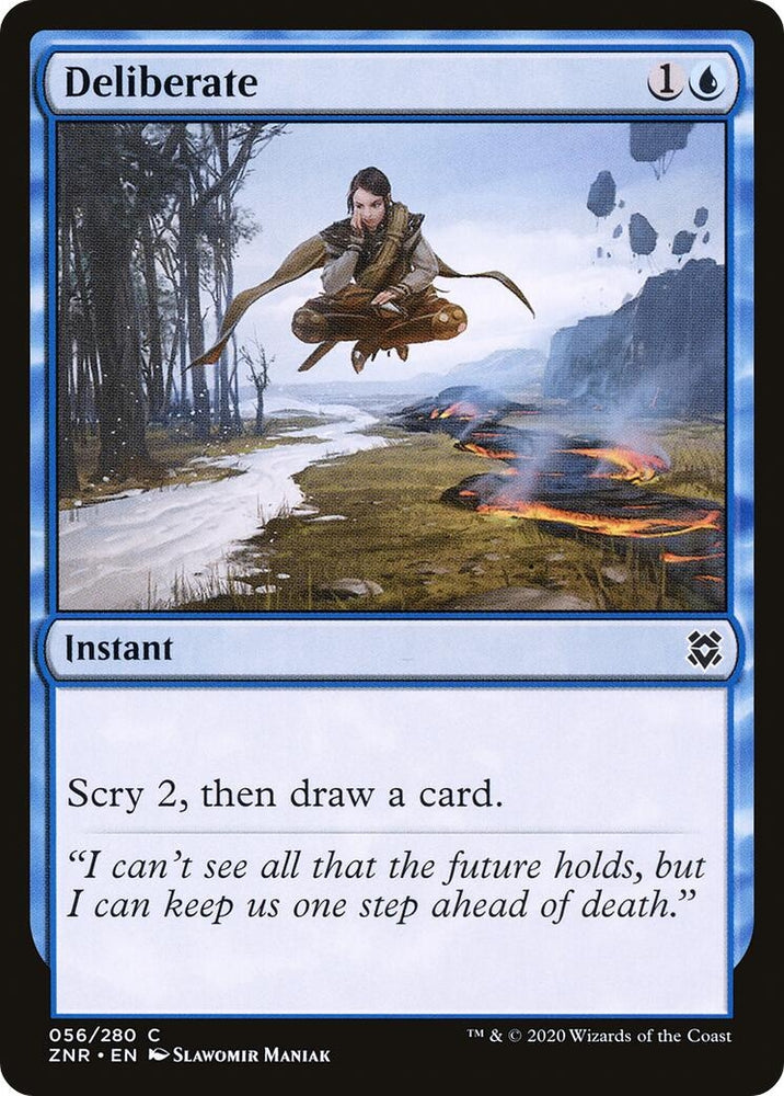 Image for Deliberate (56) [Zendikar Rising]