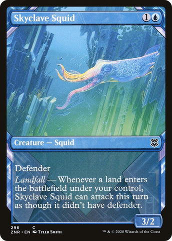 Image for Skyclave Squid (Showcase) (296) [Zendikar Rising]