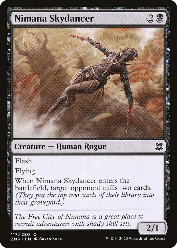 Image for Nimana Skydancer (117) [Zendikar Rising]