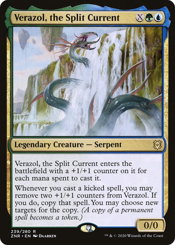 Image for Verazol, the Split Current (239) [Zendikar Rising]