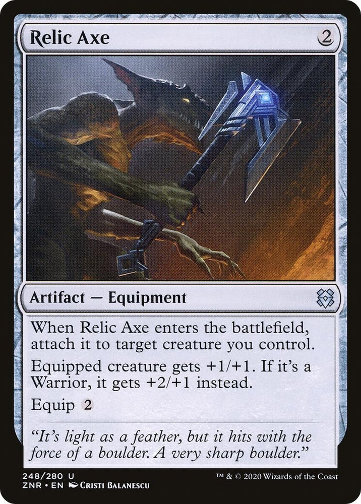 Image for Relic Axe (248) [Zendikar Rising]