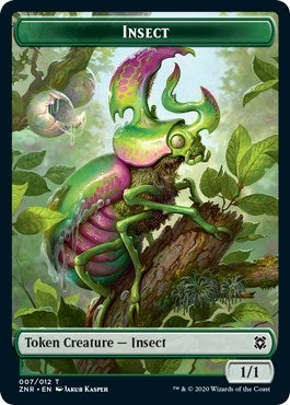 Image for Insect Token (7) [Zendikar Rising]