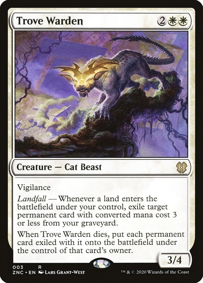 Image for Trove Warden (3) [Commander: Zendikar Rising]