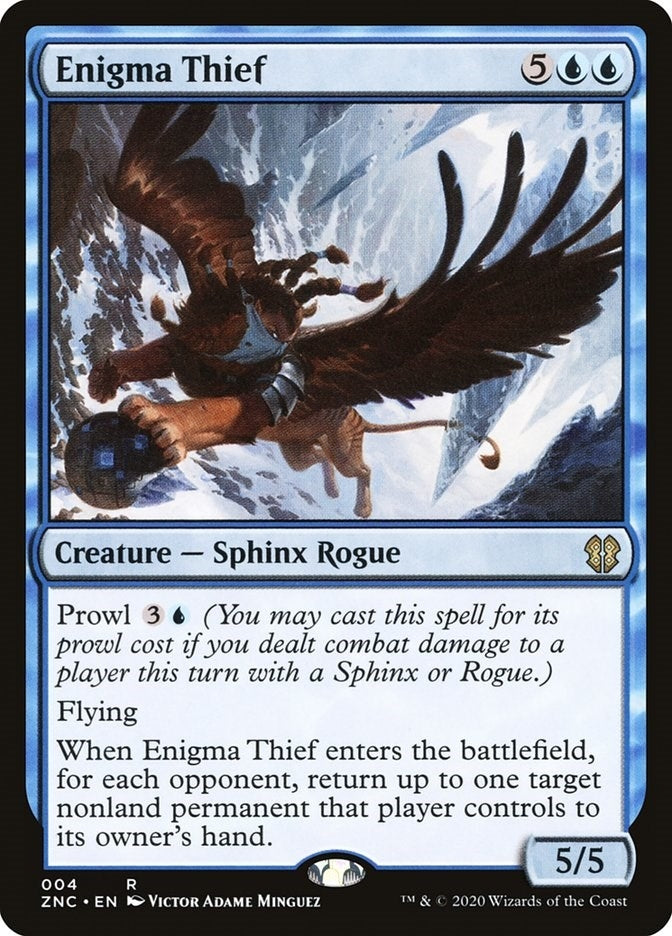 Image for Enigma Thief (4) [Commander: Zendikar Rising]