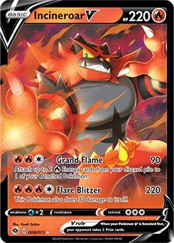 Image for Incineroar V (08/73) [Champion's Path]