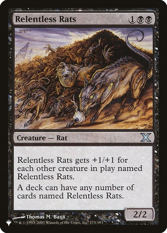 Image for Relentless Rats (173) [The List Reprints]