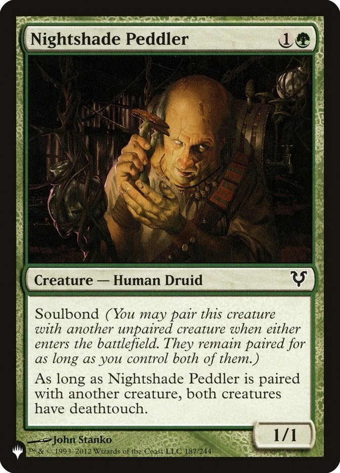 Image for Nightshade Peddler (187) [The List Reprints]