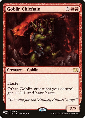 Image for Goblin Chieftain (41) [The List Reprints]