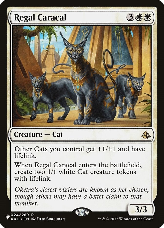 Image for Regal Caracal (24) [The List Reprints]