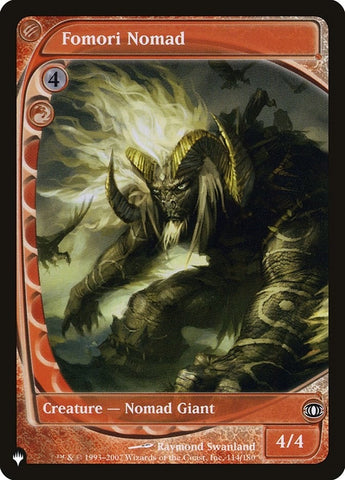 Image for Fomori Nomad (114) [The List Reprints]