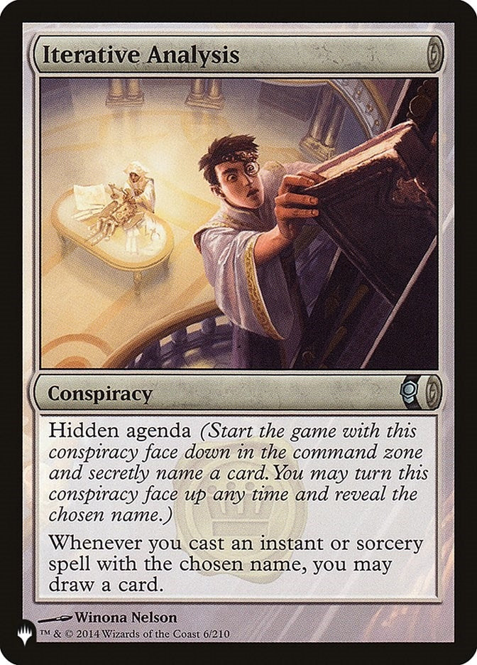 Image for Iterative Analysis (6) [The List Reprints]