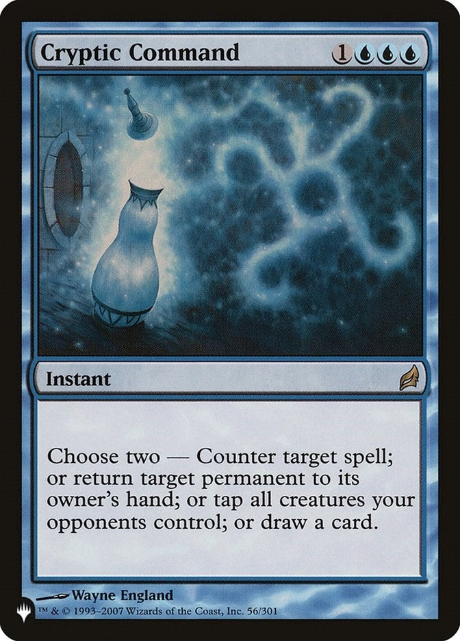 Image for Cryptic Command (LRW) (56) [The List Reprints]