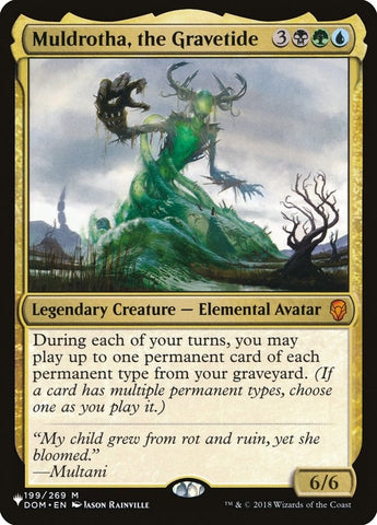 Image for Muldrotha, the Gravetide (199) [The List Reprints]