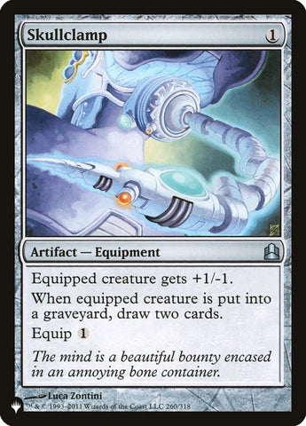 Image for Skullclamp (CMD) (260) [The List Reprints]