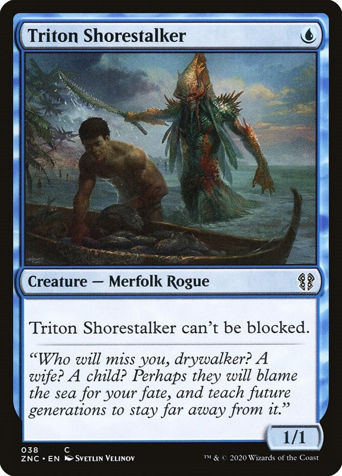 Image for Triton Shorestalker (38) [Commander: Zendikar Rising]
