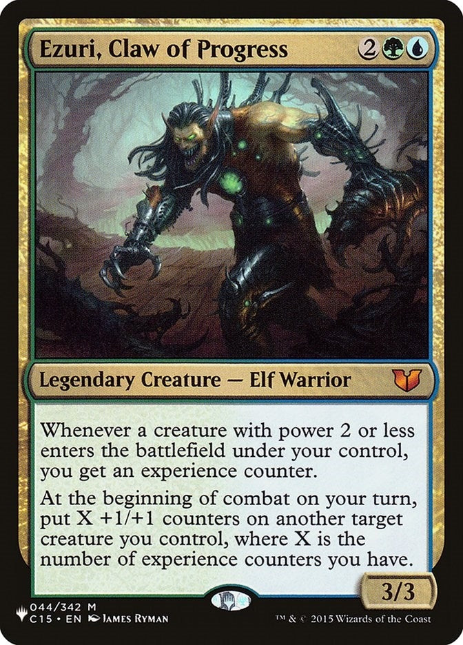 Image for Ezuri, Claw of Progress (44) [The List Reprints]